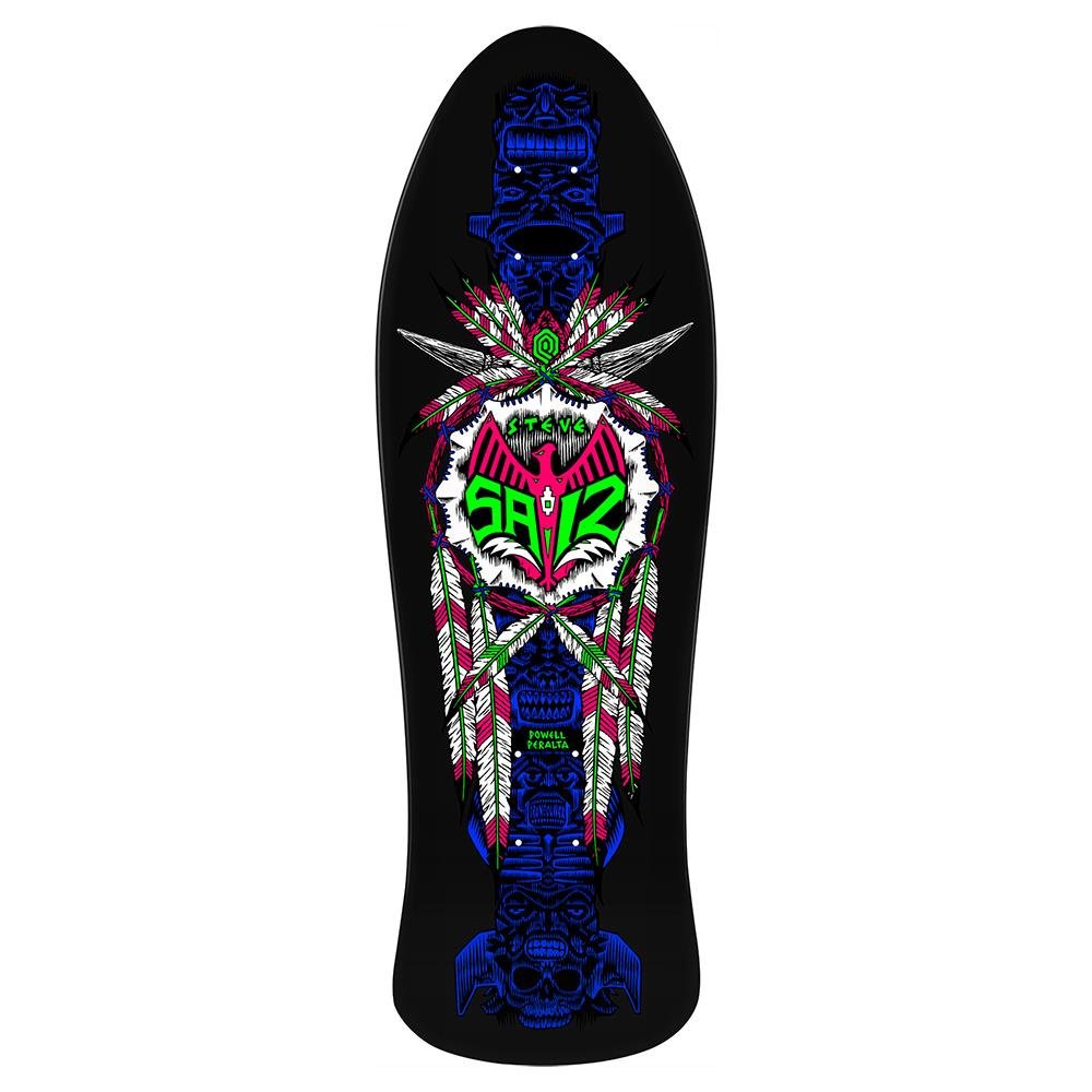 Powell Peralta Steve Saiz Totem Blacklight deck