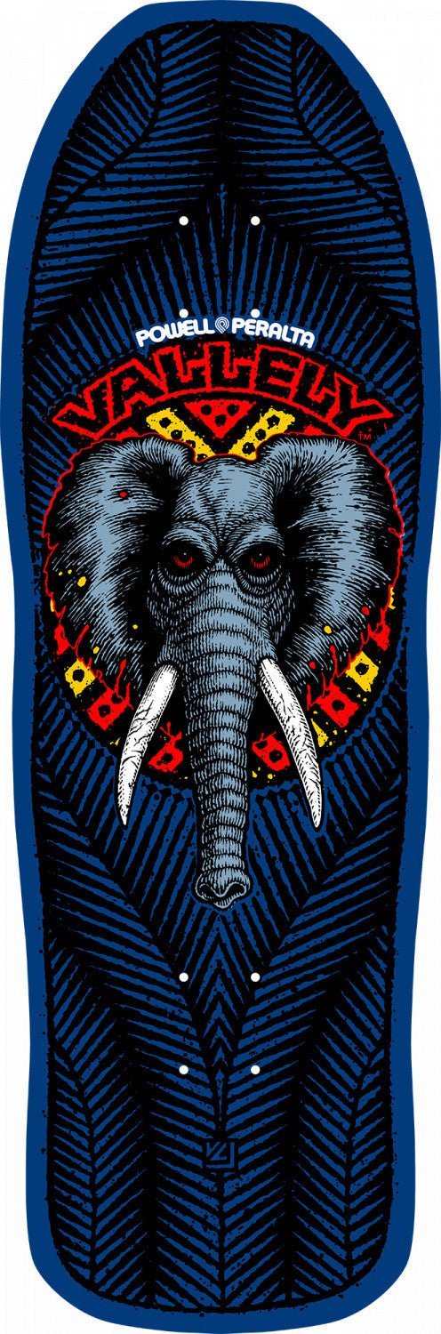 Powell Peralta Vallely Elephant Navy deck