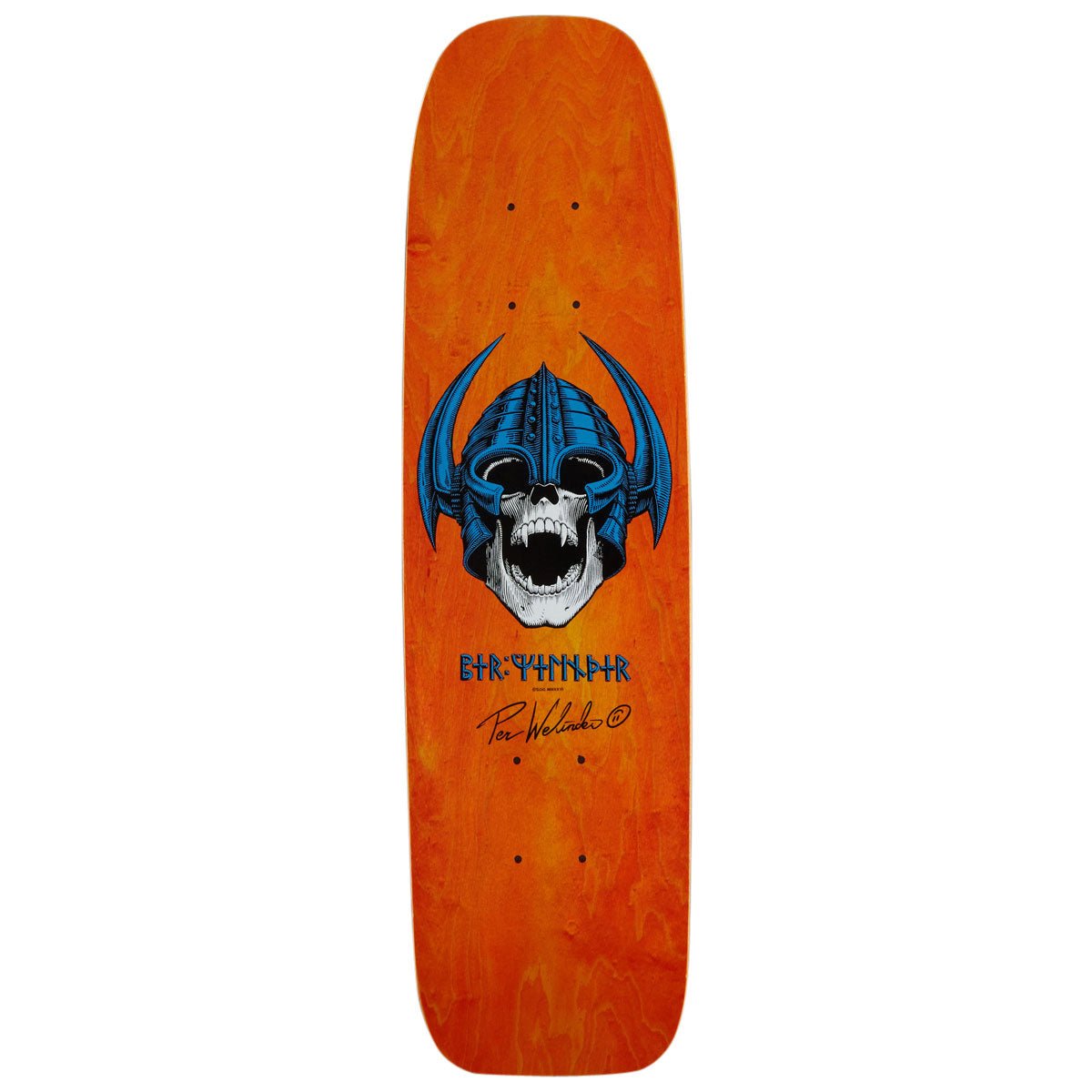 Powell Peralta Welinder OG Per Welinder Freestyle Orange Stain deck