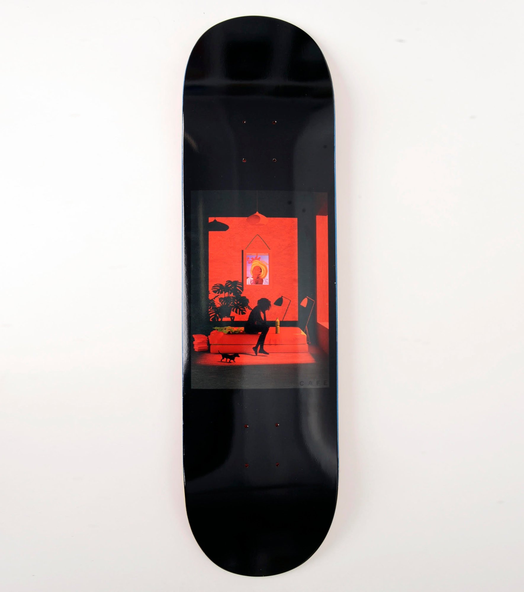 Skateboard Cafe Liberated Black deck