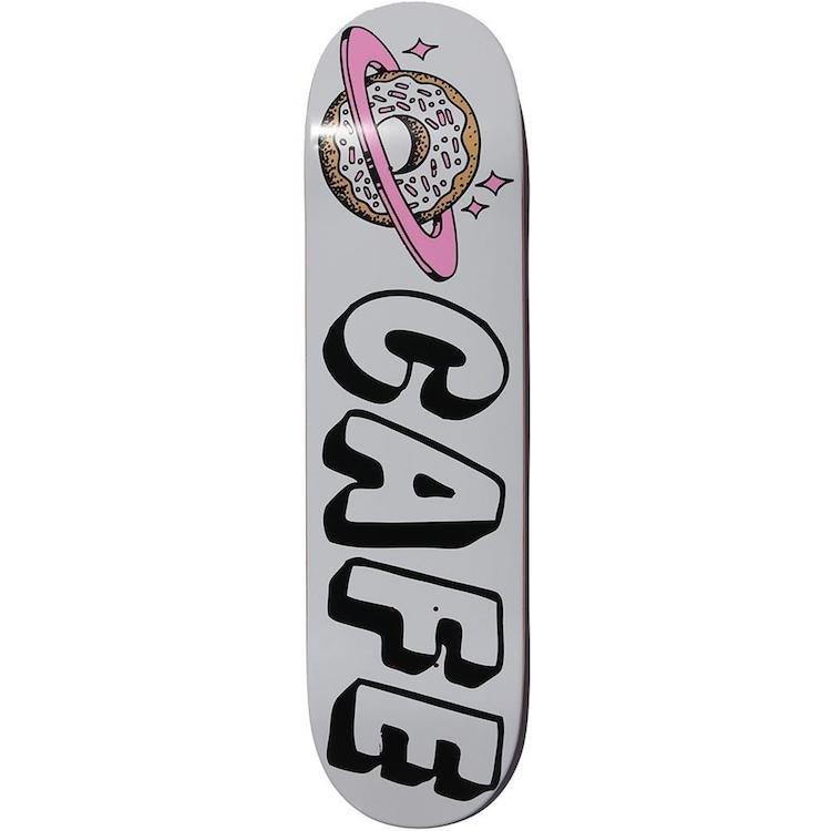Skateboard Cafe Planet Donut (White) deck