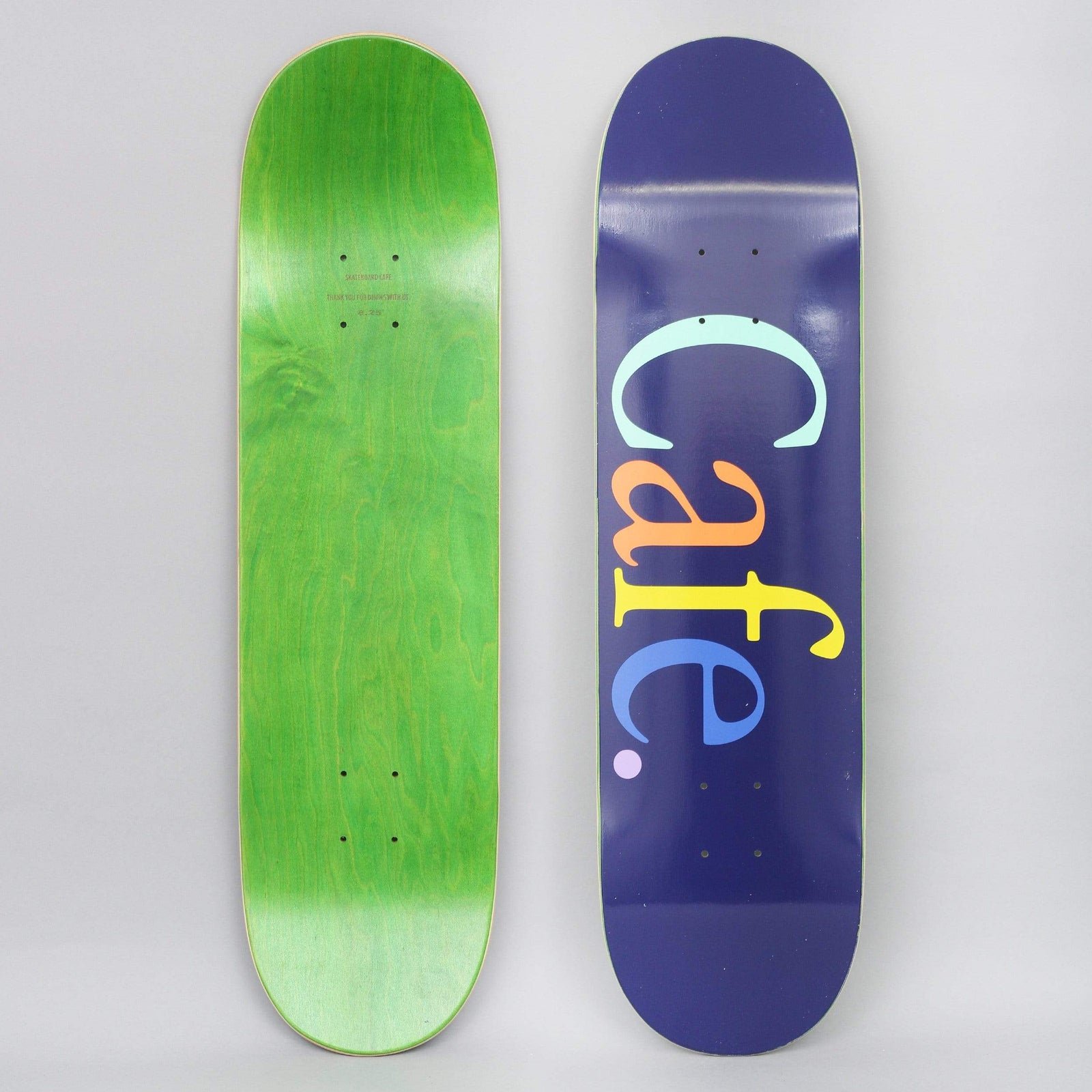 Skateboard Cafe Wayne Navy deck