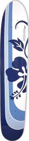 Surf One Blue Hibiscus deck