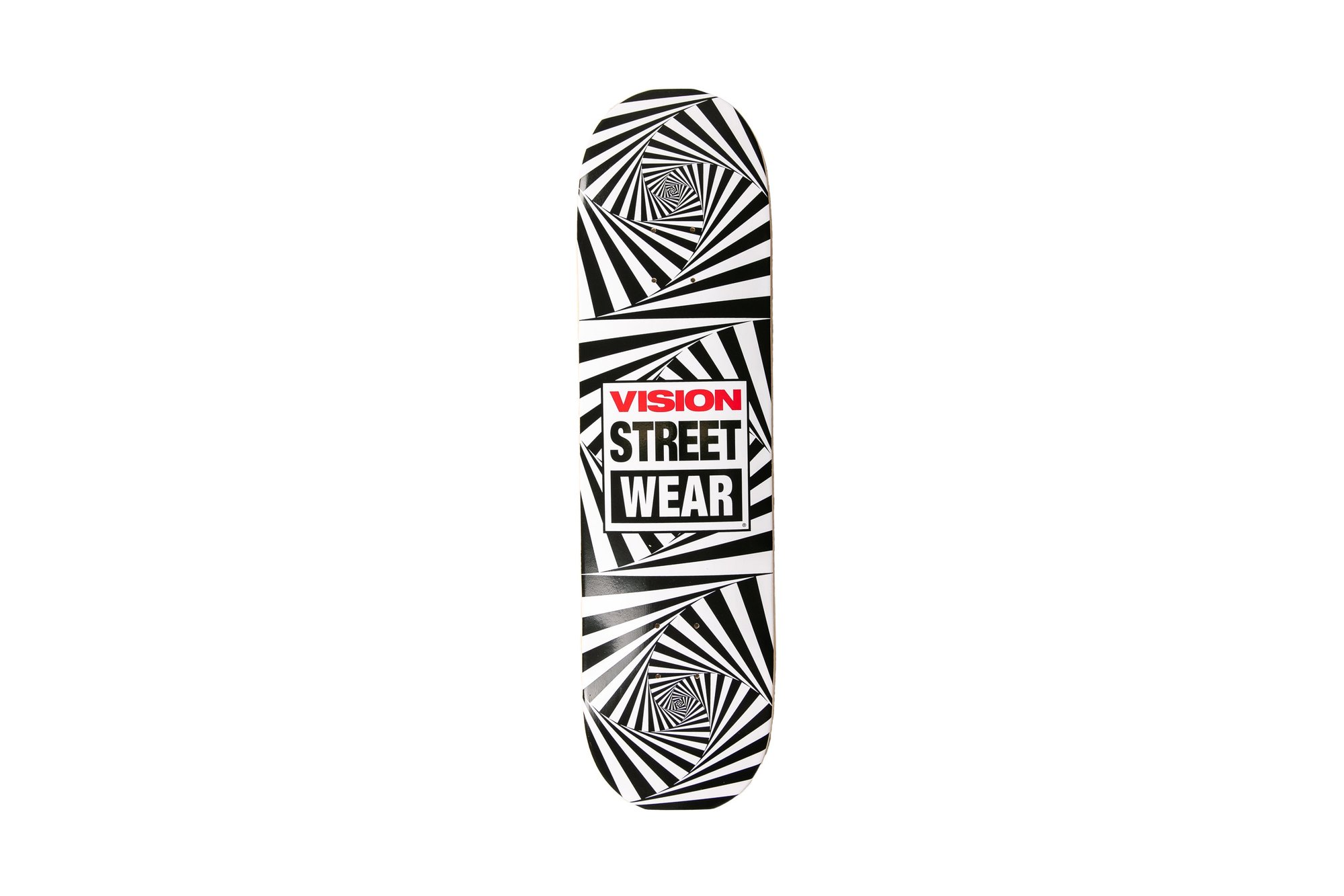 Vision Street Wear Logo Swirl - White deck