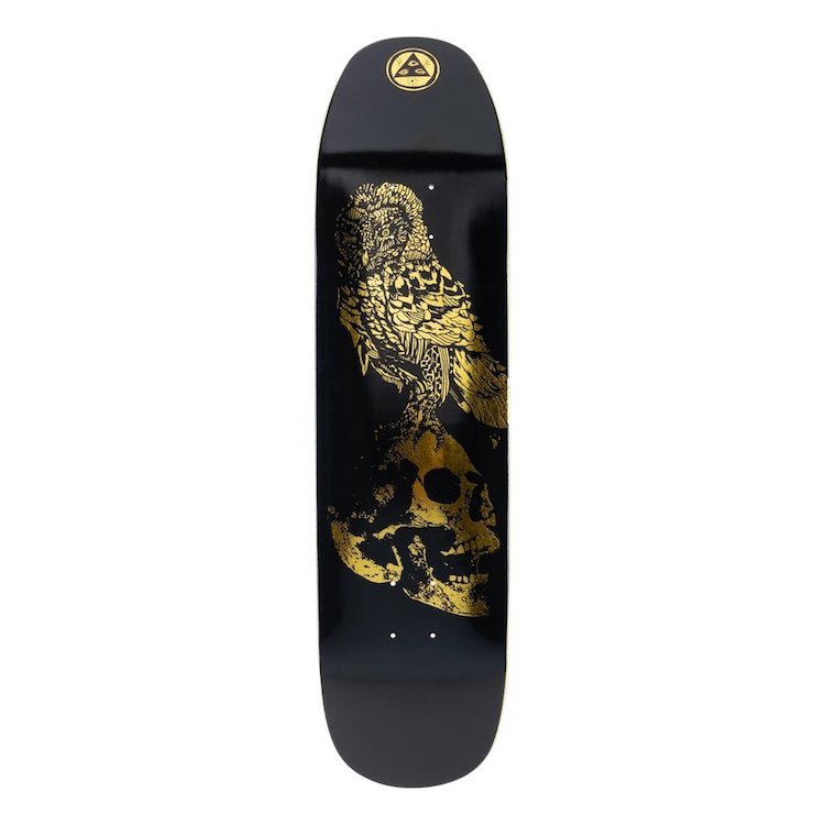 Welcome Bird Brain on Son of Moontrimmer - Black/Gold Foil - 8.25 deck