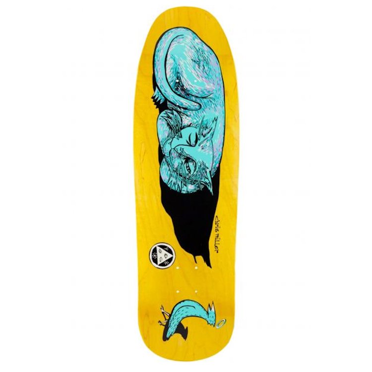 Welcome Chris Miller Sleeping Cat on Gaia - Various Stains - 9.6 deck