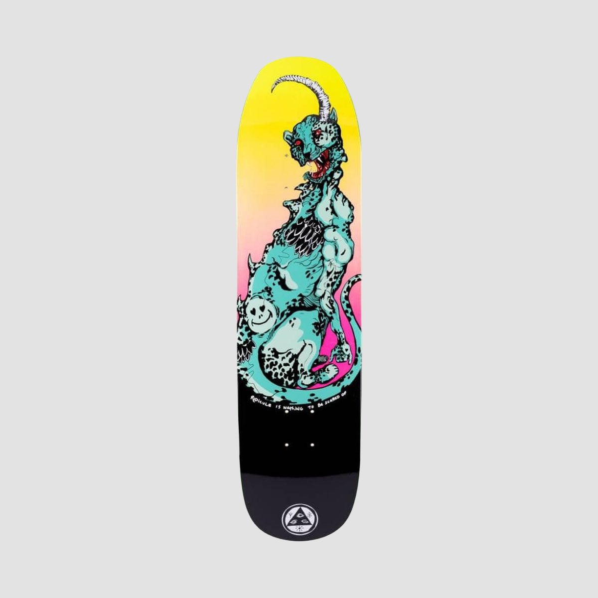 Welcome Peggy on Son of Moontrimmer - Black - 8.25 deck