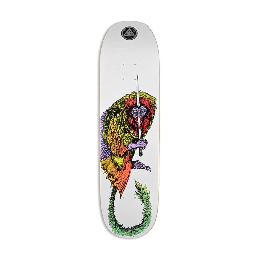 Welcome Tamarin on Moontrimmer 2.0 - White - 8.5 deck