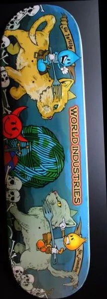 World Industries Cats Jousting deck