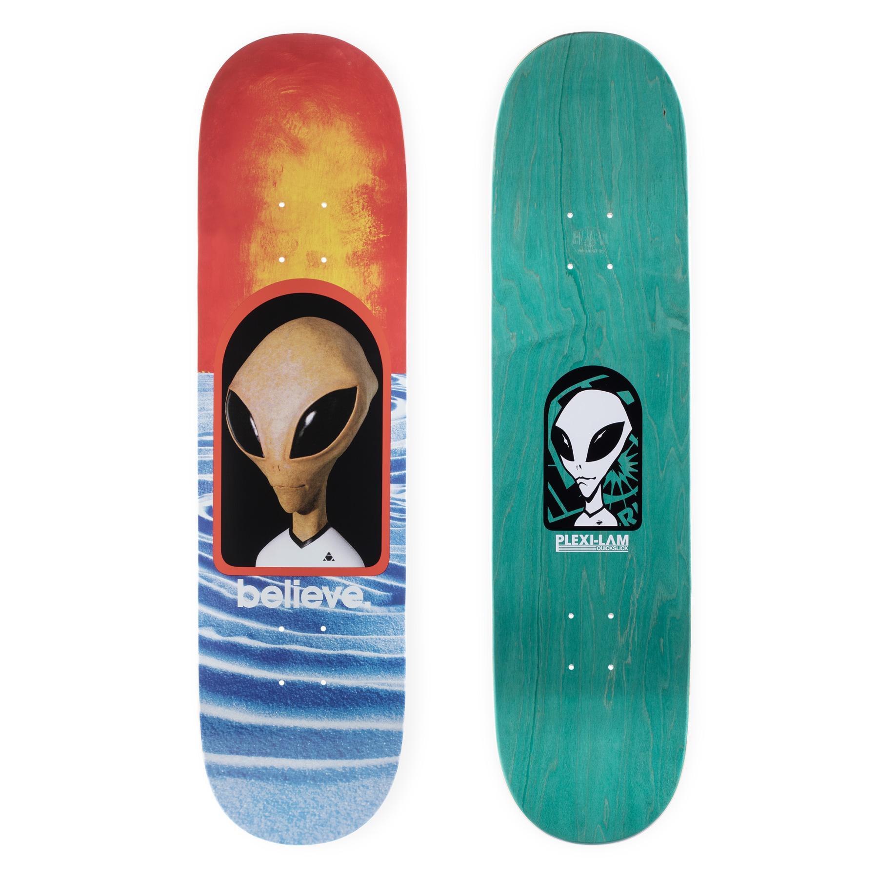 Alien Workshop Believe Reality PLEXI LAM 8.0 & 8.25 deck