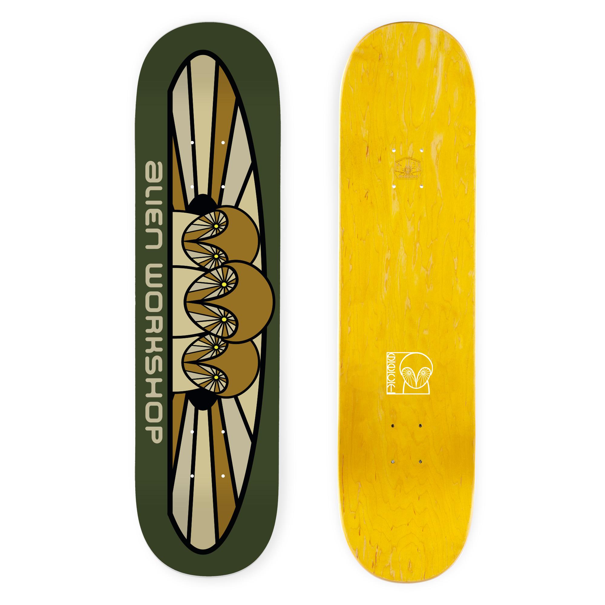 Alien Workshop Owlien Green 8.125 deck
