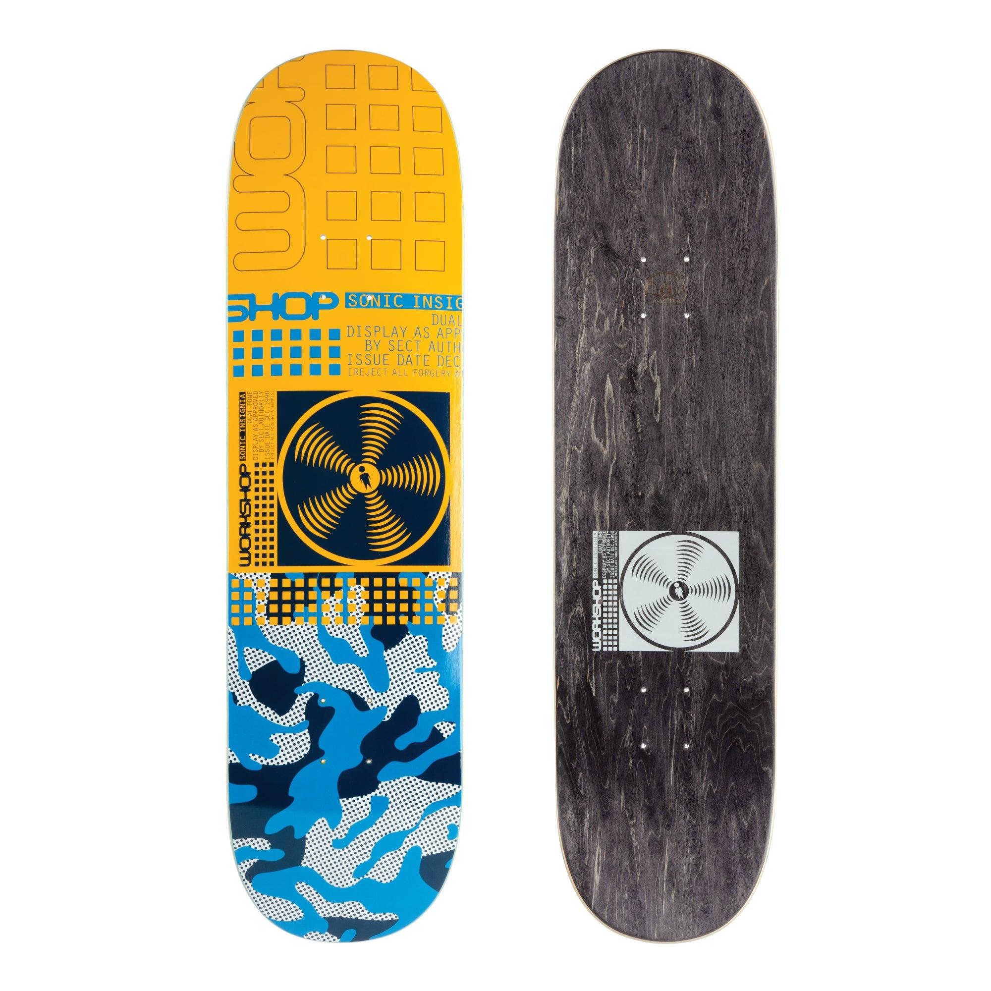 Alien Workshop Sonic Insignia Blue 8.5 deck