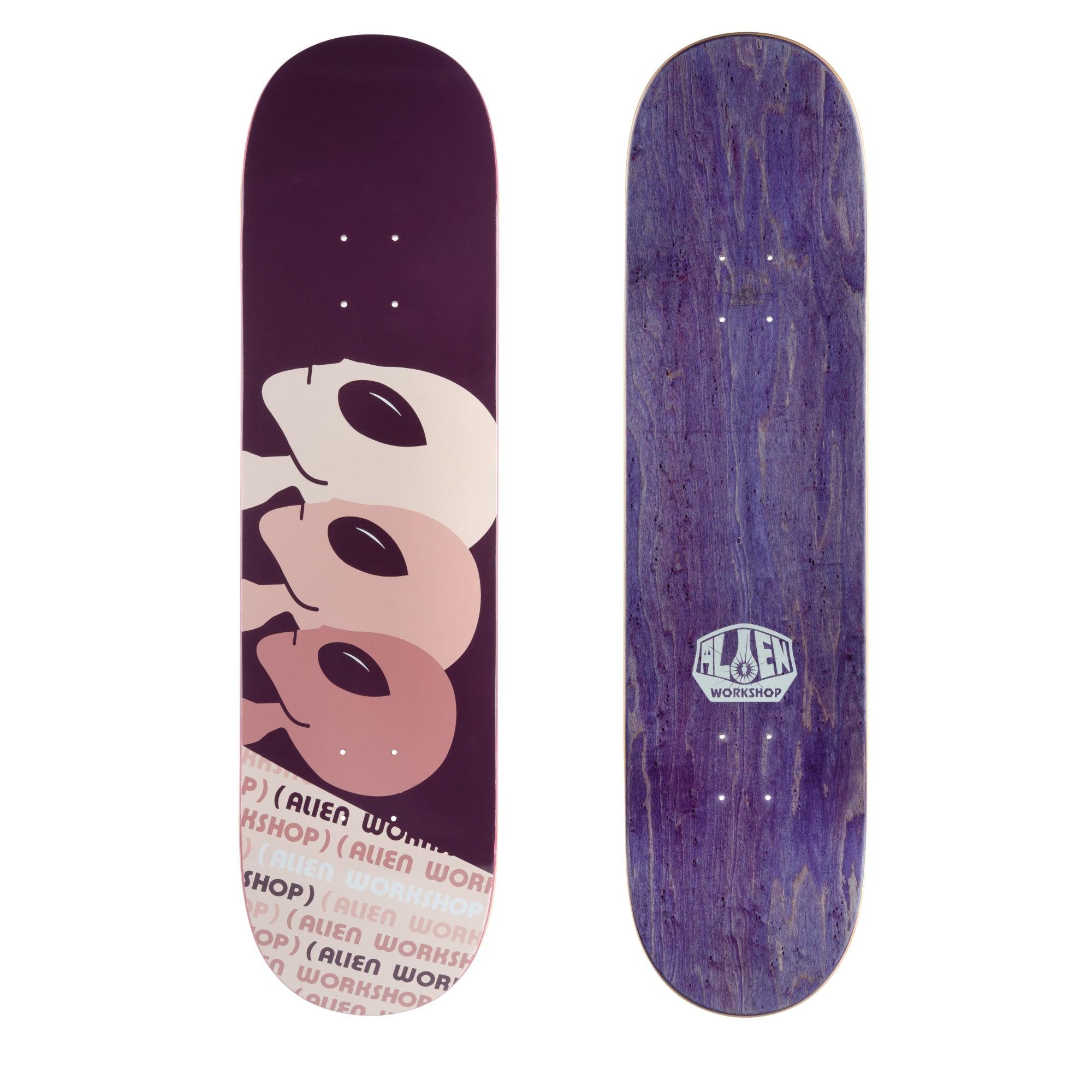 Alien Workshop Strobe Parenthesis Purple 8.25 deck
