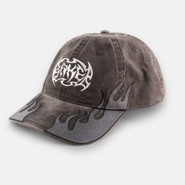 Baker Flames Snapback Black deck