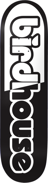 Birdhouse Bias (White/Black) Logo deck