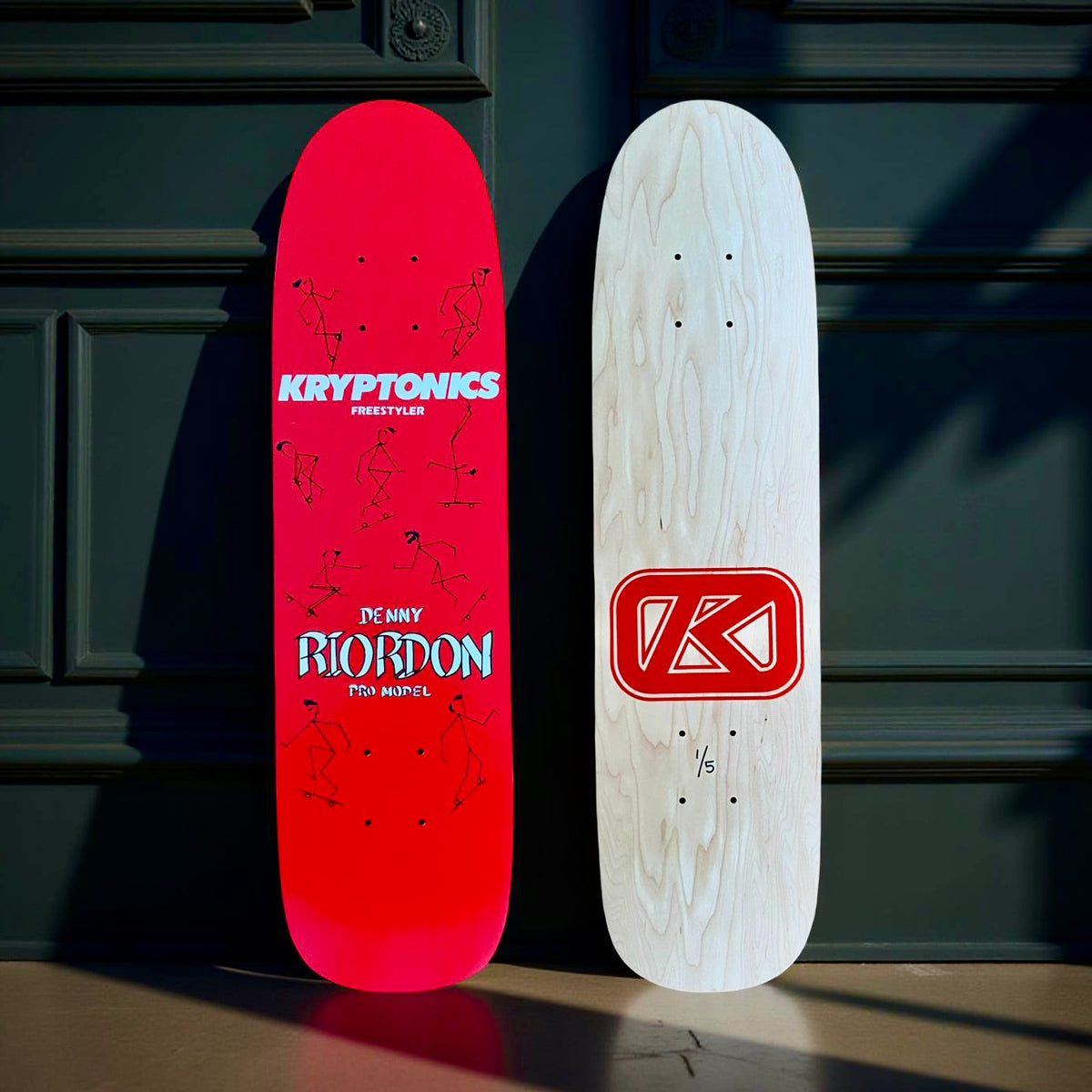 Brand-X Denny Riordon Stick Man deck
