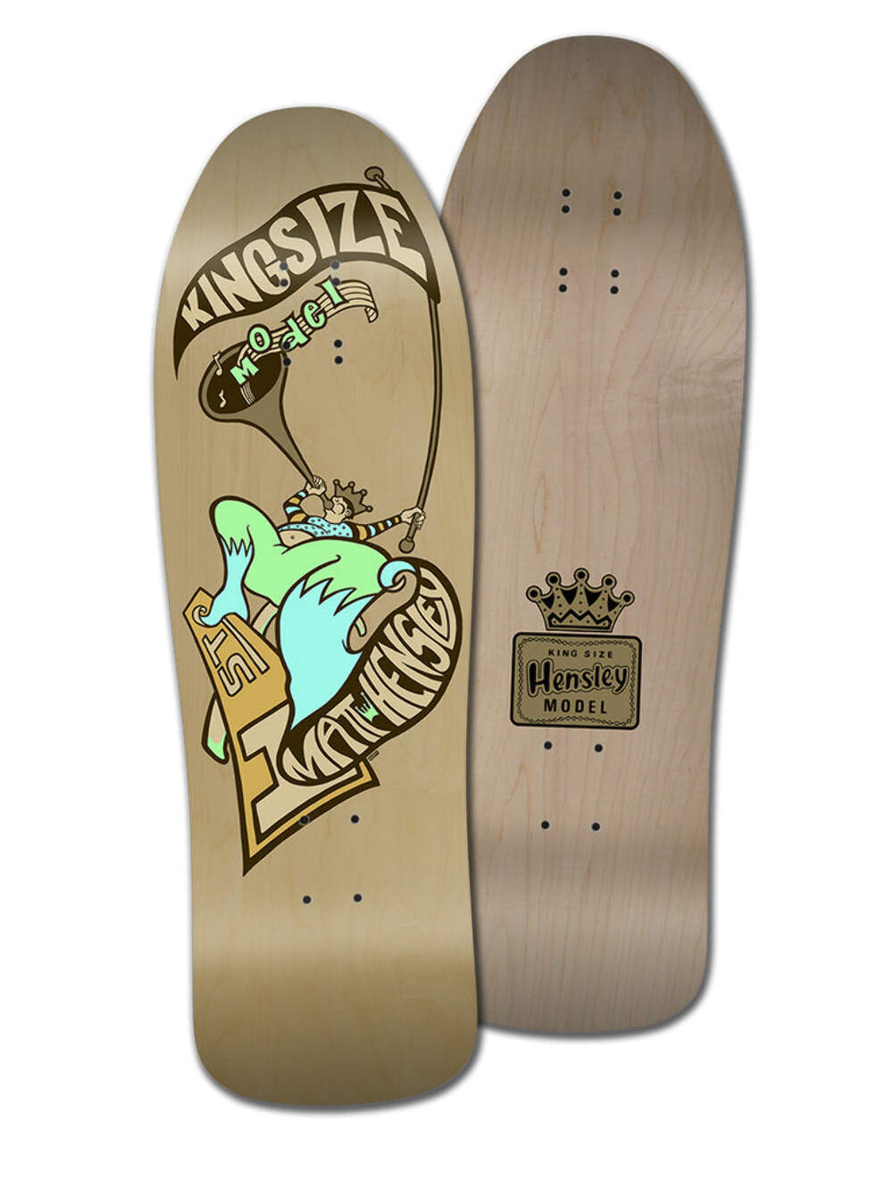 H-Street Hensley King Size Hornblower F Series deck