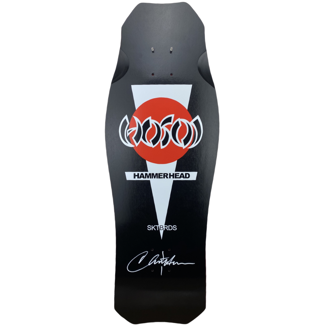 Hosoi Og Hammerhead [Autographed] Black deck
