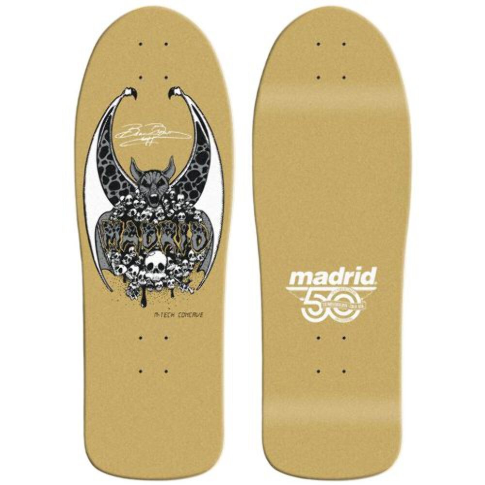 Madrid Beau Brown Bat 50Th Anniversary Shof deck