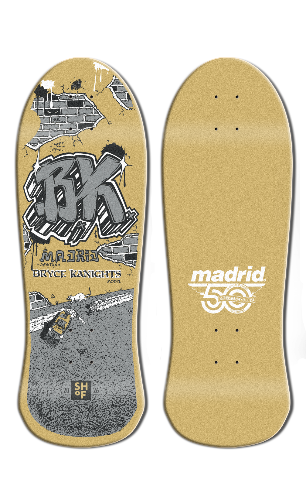 Madrid Bryce Kanights 50Th Anniversary Shof deck