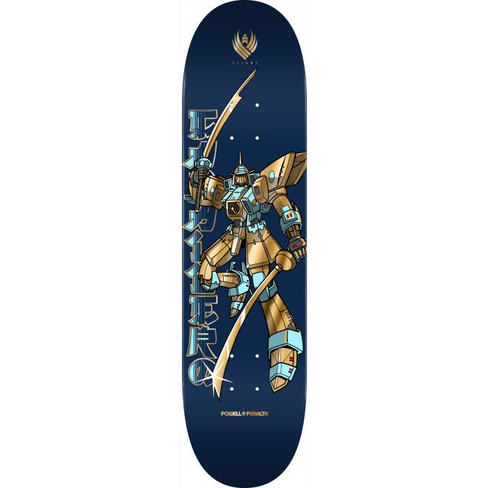 Powell Peralta Caballero Gundam Blue Gold Foil Flight deck
