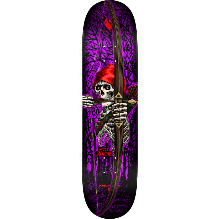 Powell Peralta Zach Doelling Archer Purple Flight deck