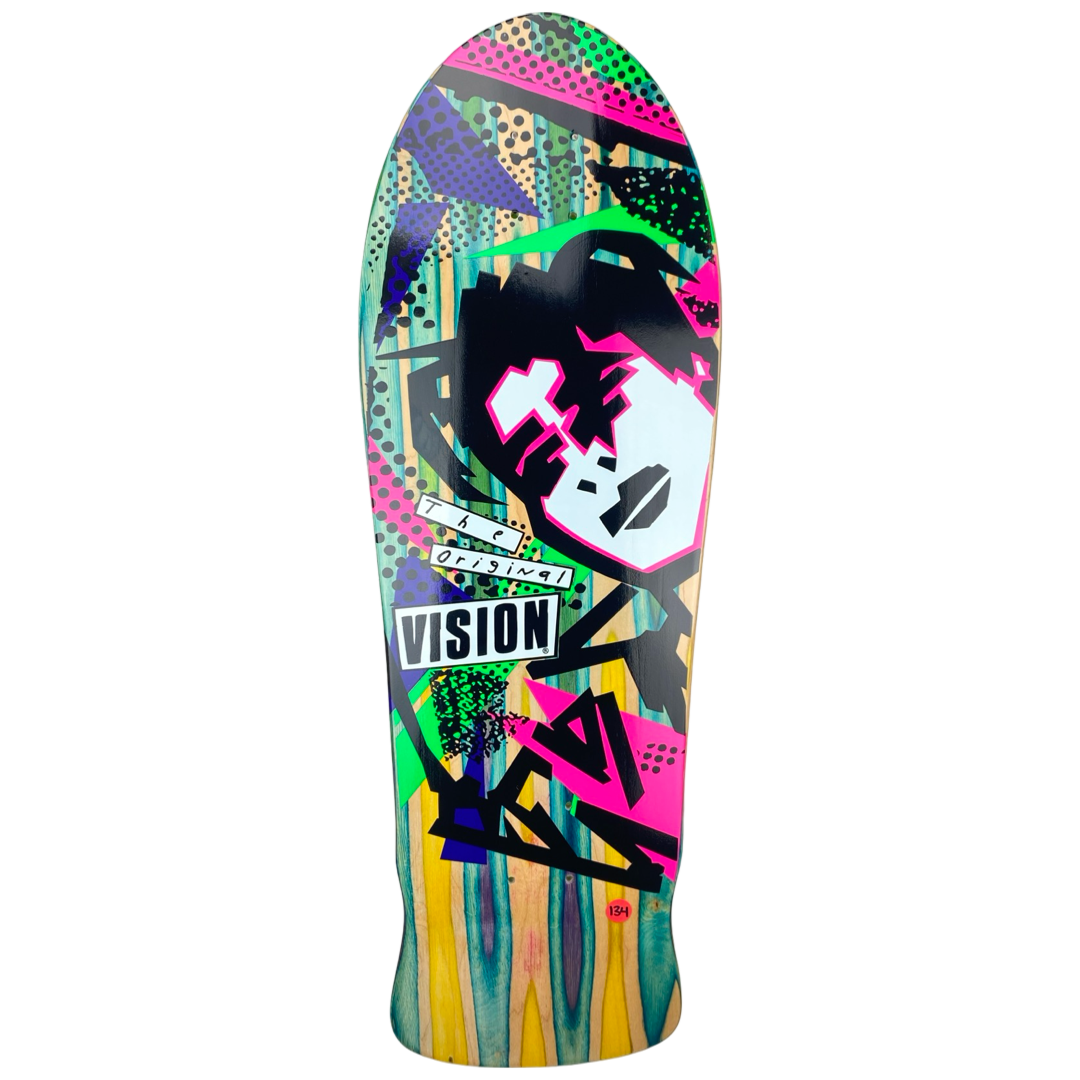 Vision Street Wear Mark Gonzales MG Swirl deck