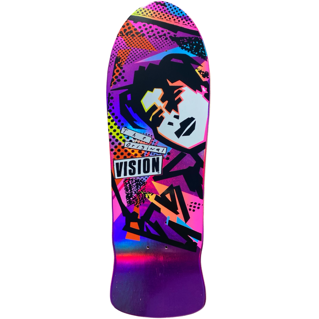 Vision Street Wear Mark Gonzales MG Pink Foil deck