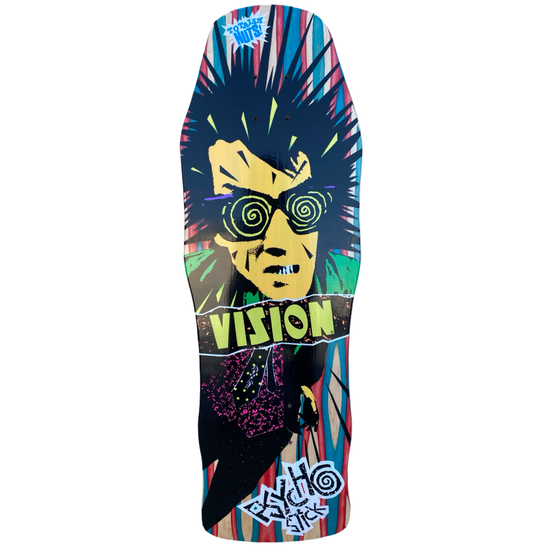 Vision Street Wear Psycho Stick Swirl deck