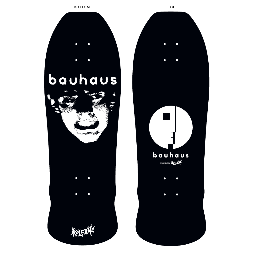 Welcome X Bauhaus Mask On Early Grab deck