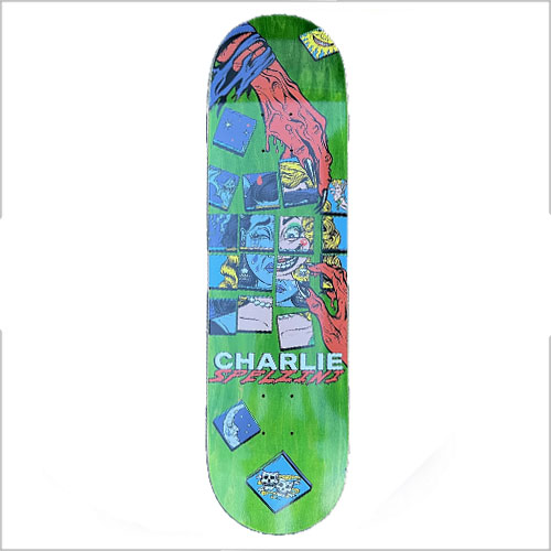 Death Skateboards Death Charlie Spelzini Interchangeable - Death Skateboards deck
