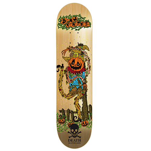 Death Skateboards Death Dan Cates Pumpkin 9 - Death Skateboards deck