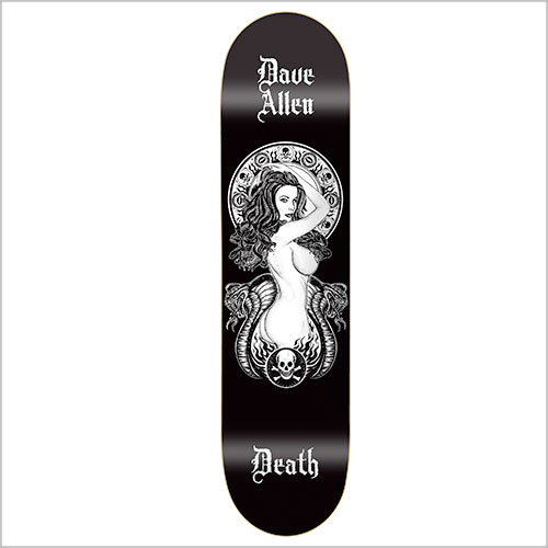 Death Skateboards Death Dave Allen Medusa - Death Skateboards deck