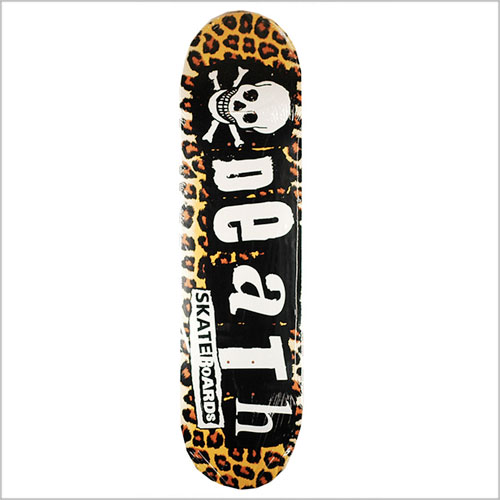 Death Skateboards Death Leopard Punk - Death Skateboards deck