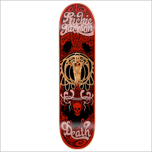 Death Skateboards Death Richie Jackson Collector - Death Skateboards deck