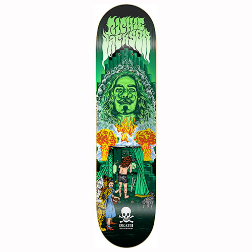 Death Skateboards Death Richie Jackson Smoke & Mirrors - Death Skateboards deck