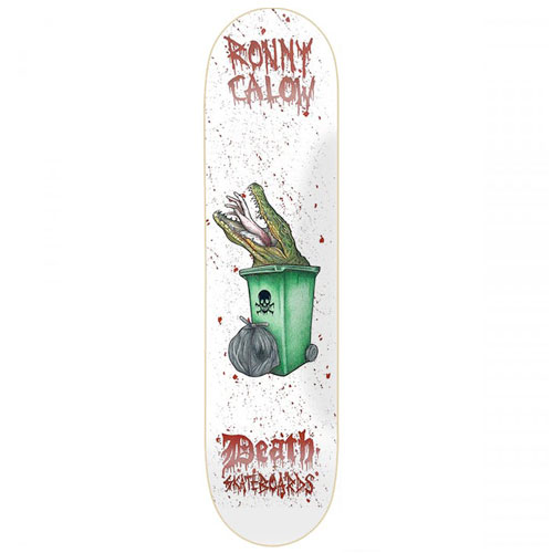 Death Skateboards Death Ronny Calow Crocodile 8 - Death Skateboards deck