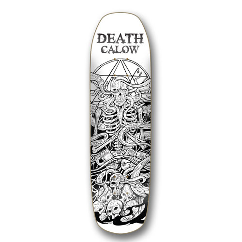 Death Skateboards Death Ronny Calow Gate Square Nose 9 Pool - Death Skateboards deck