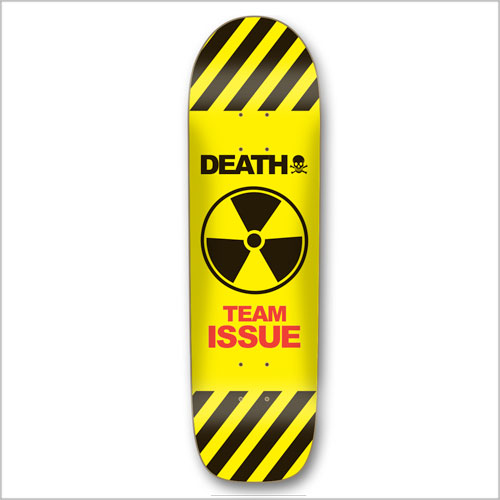 Death Skateboards Death Team Issue Long Nose Pool Shape - Death Skateboards deck