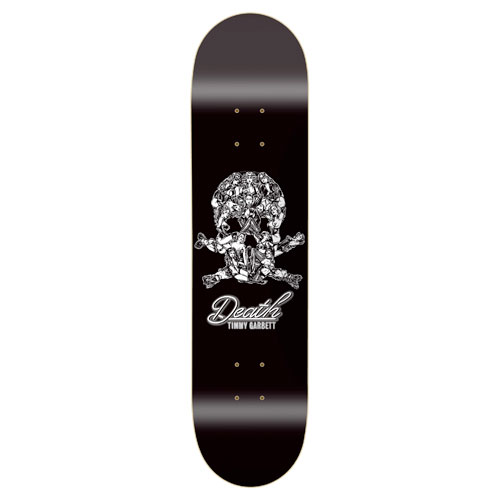 Death Skateboards Death Timmy Garbett Neon 8 - Death Skateboards deck