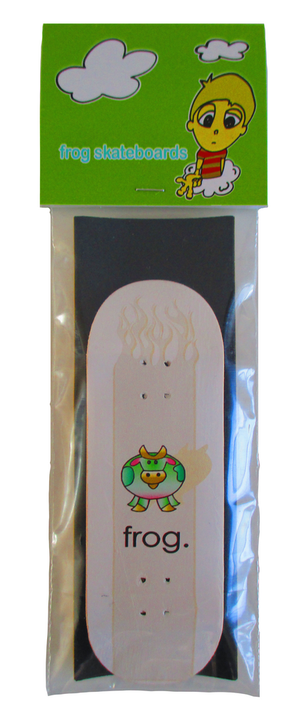 Frog Cow Fingerboard deck