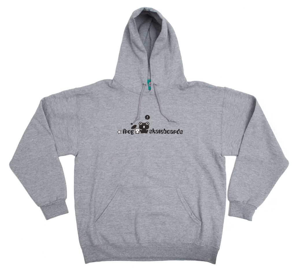 Frog Skateboards Hoody Grey deck