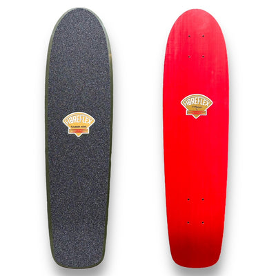 G&S Fibreflex TeamRider - 2 Tone - Green Top + Red Bottom deck