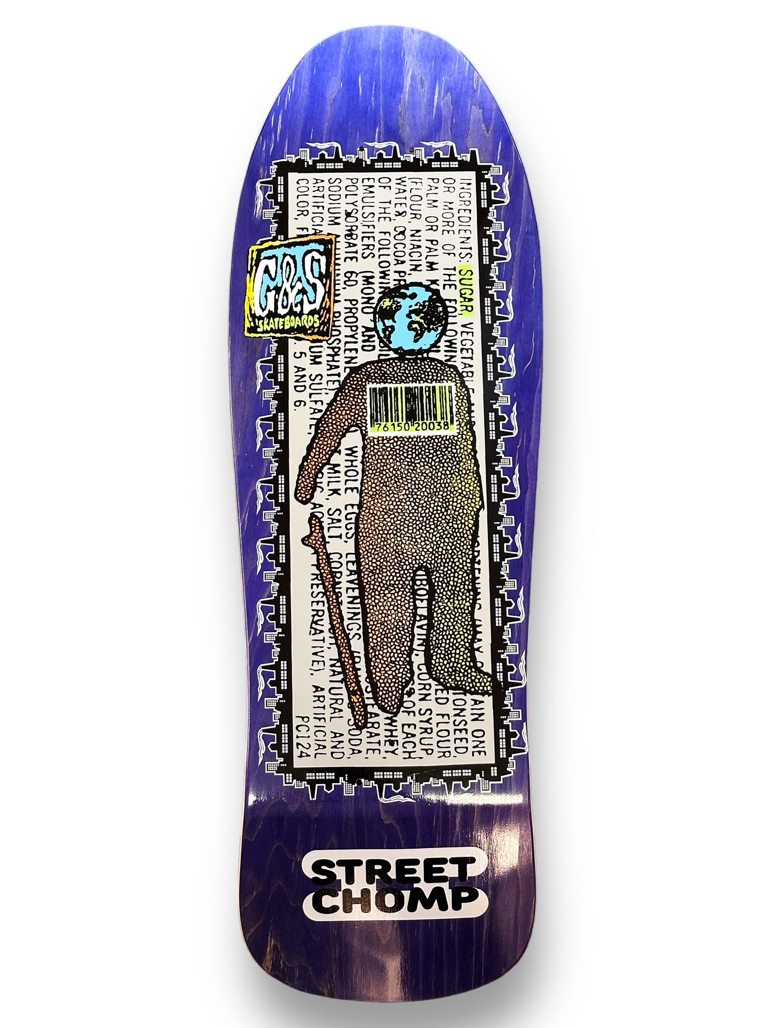 G&S 1990 Street Chomp 2 - Multiple Colors deck