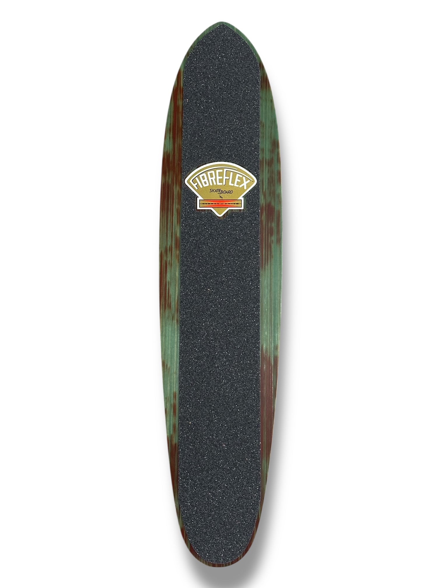 G&S FibreFlex - 28 Classic Slalom Model - Blue/Red Top + Stripe Bottom deck