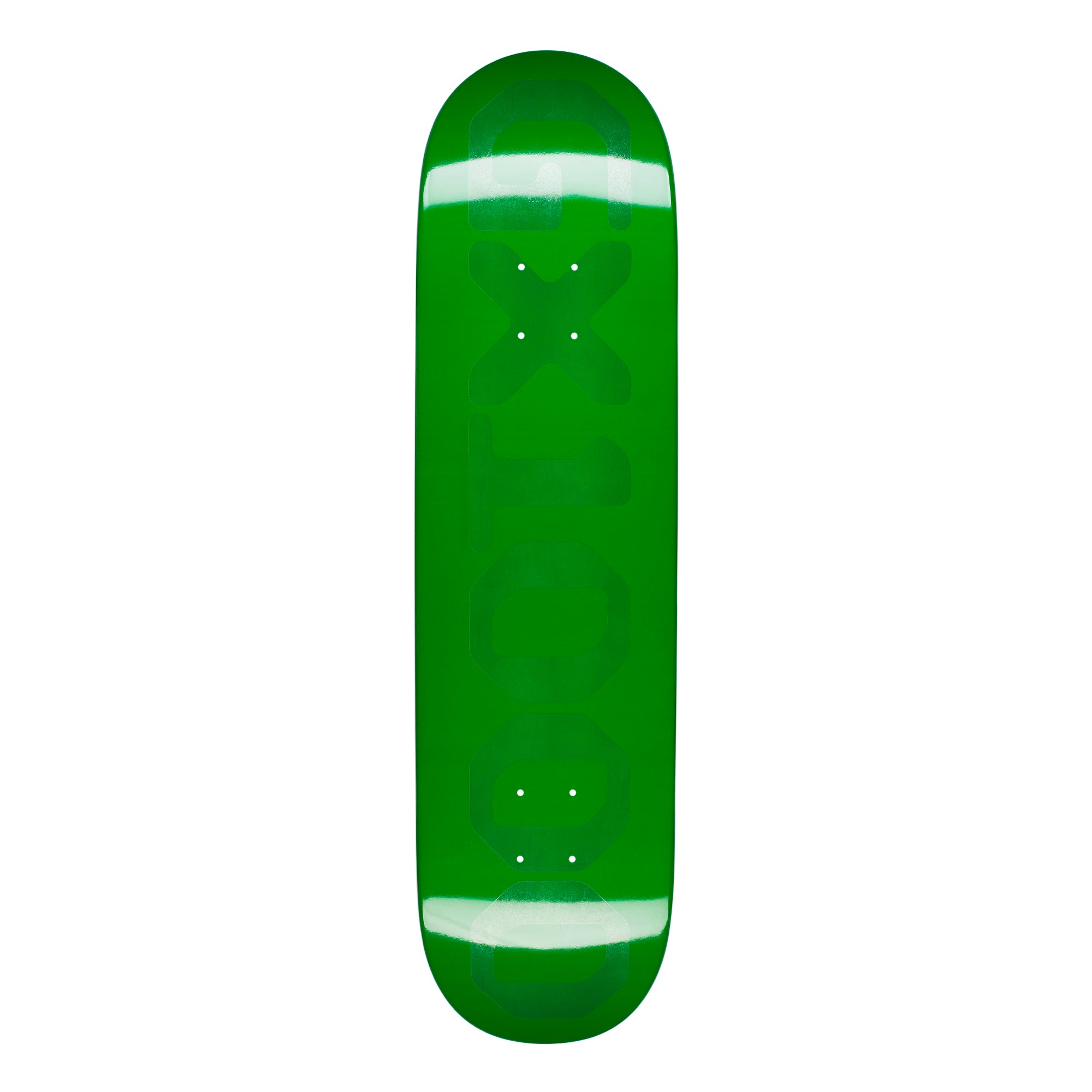 GX1000 OG Logo Green Transparent Spray deck