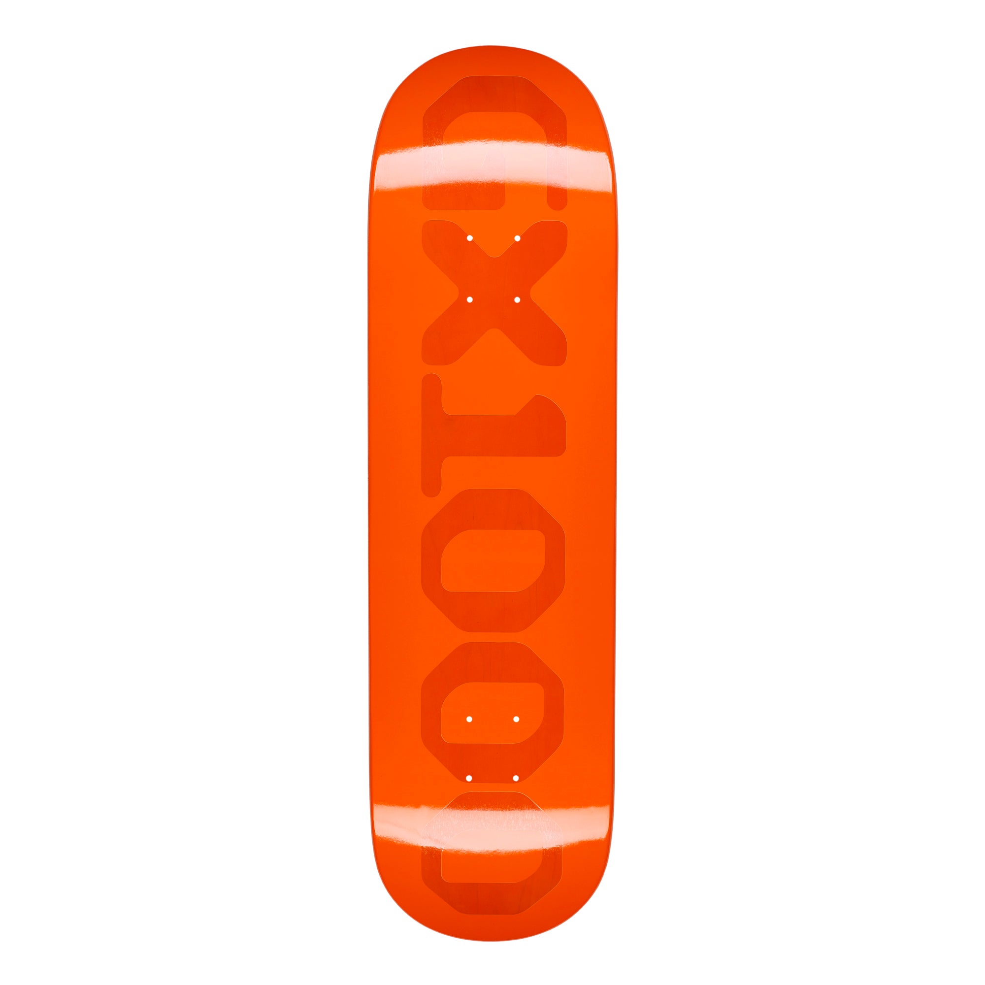GX1000 OG Logo Orange Transparent Spray deck