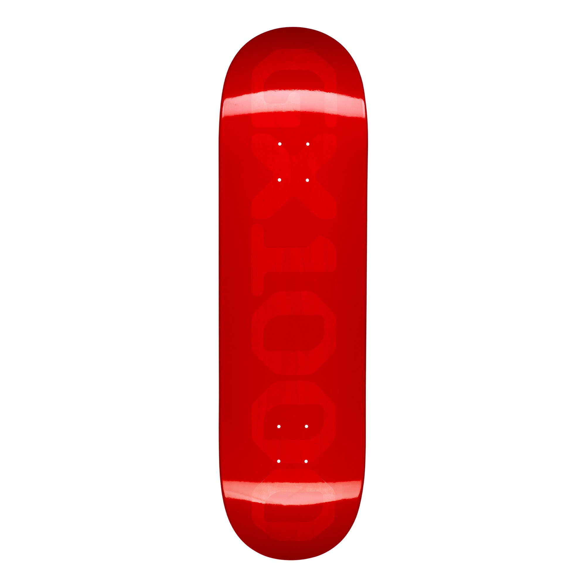 GX1000 OG Logo Red Transparent Spray deck