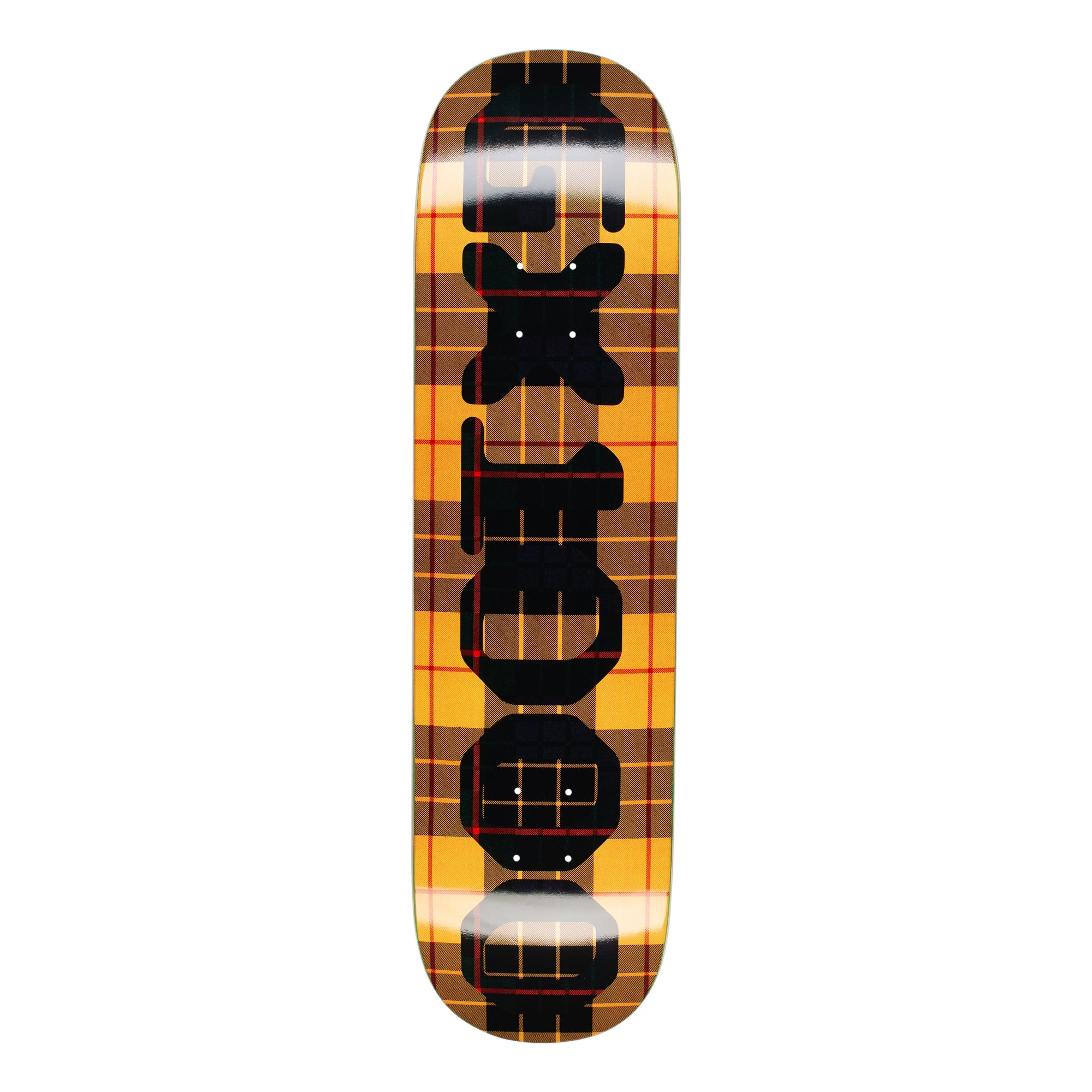 GX1000 OG Logo Tartan Yellow deck