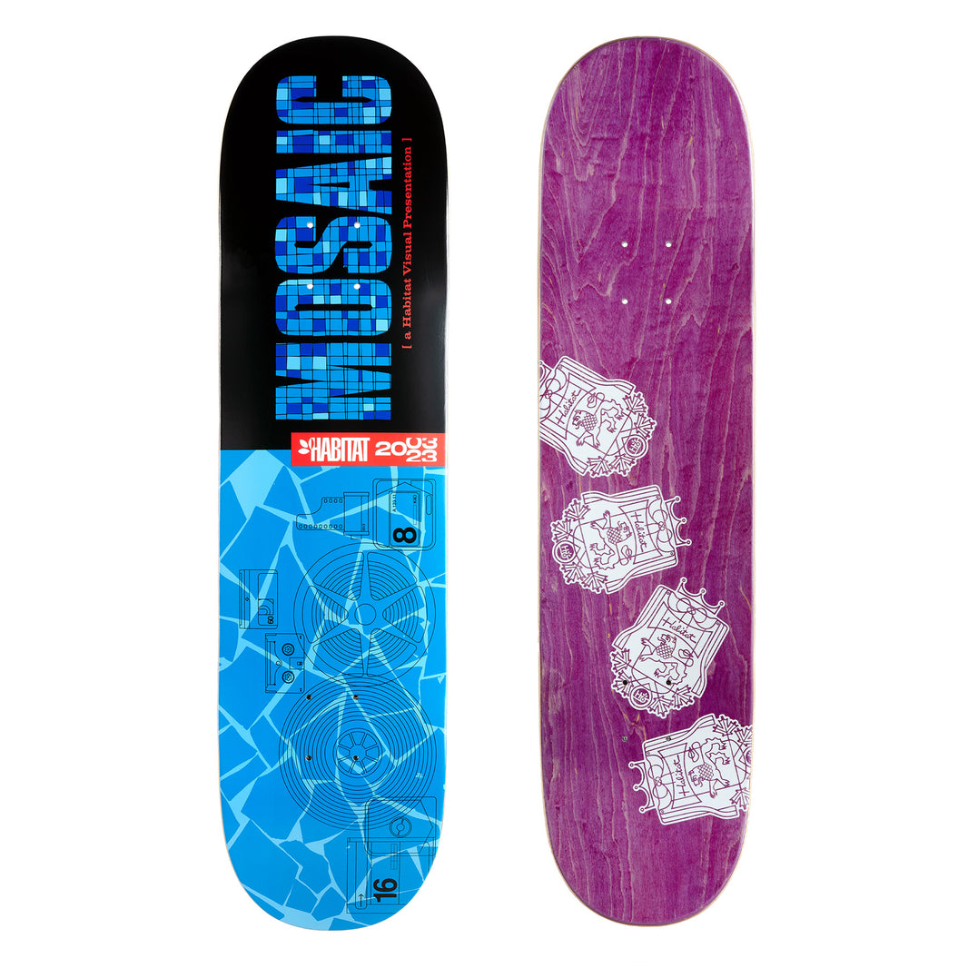 Habitat Mosaic 20 Black 8.125 deck